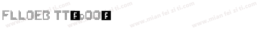 FLLOEB TT42Do00字体转换
